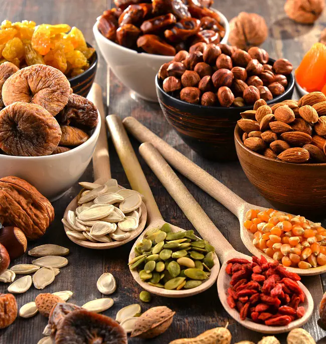 Nuts and seeds provides variety of health benefits and reducing weight if consume properly