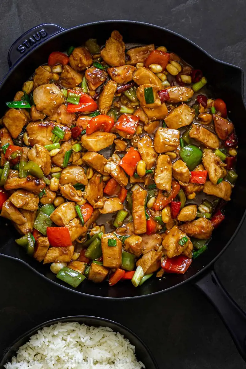 Natashas Kitchen prepared this flavourful and delightful Chinese dish Kung Pao Chicken which is the perfect choice for weeknight dinner