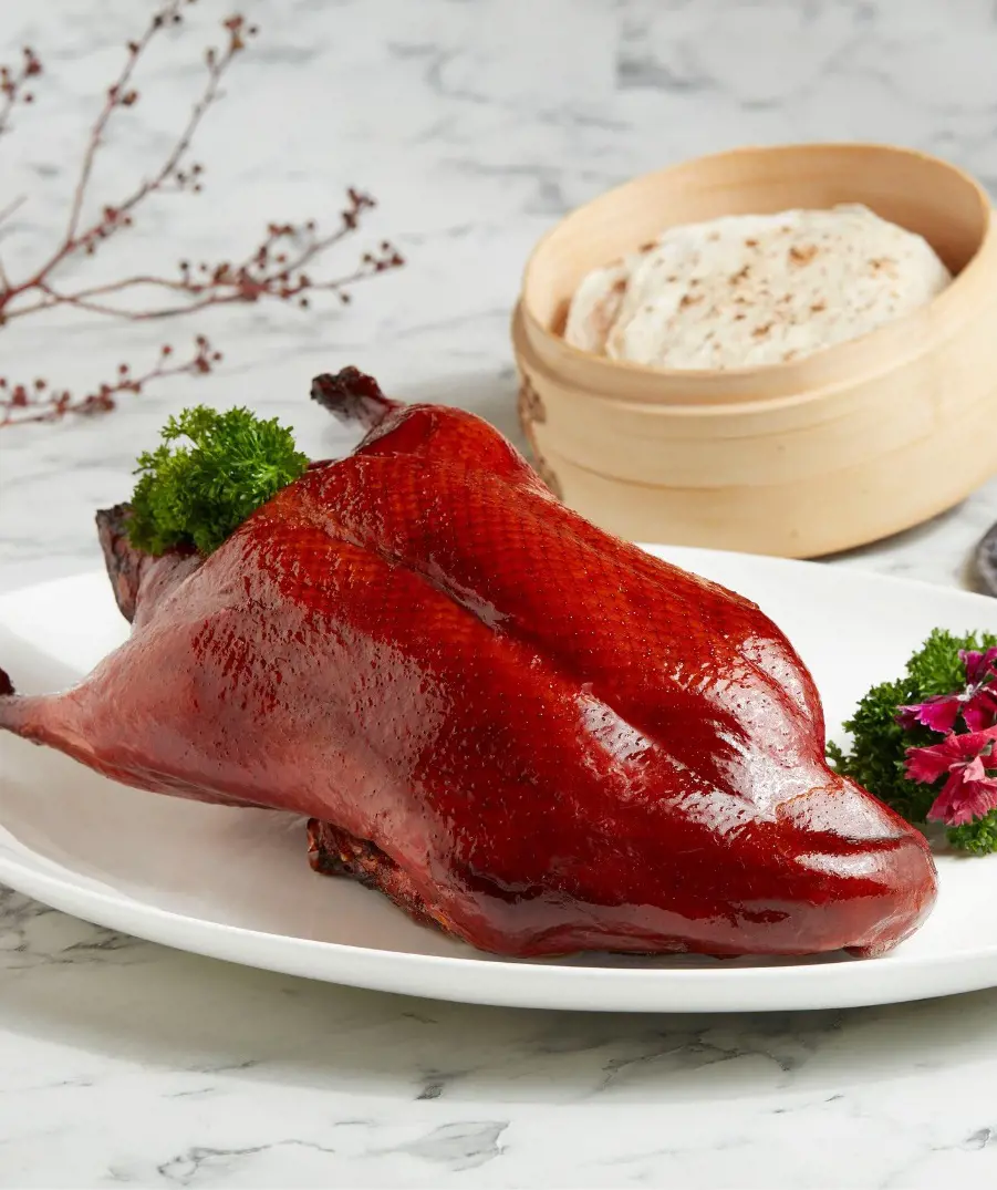 One of the most symbolic dishes of Chinese Cuisine Roasted Peking Duck by Imperial Treasure